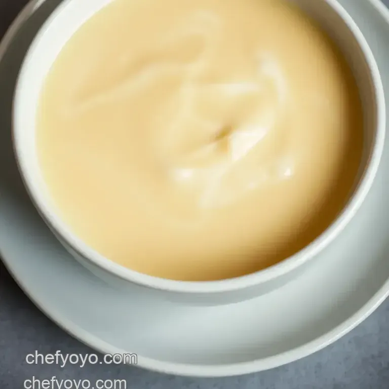 Creamy Homemade Sweetened Condensed Milk presentation