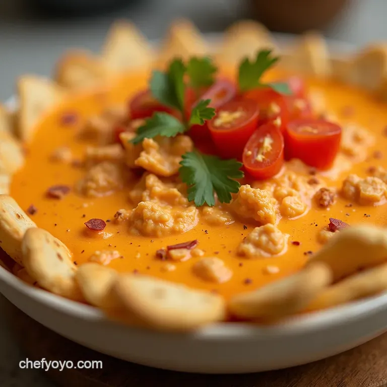 SixMinute Sizzle The Ultimate Creamy Kick Buffalo Chicken Dip