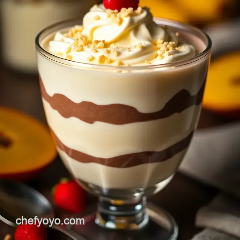 Creamy Kraft Jell-O Instant Pudding Parfait presentation