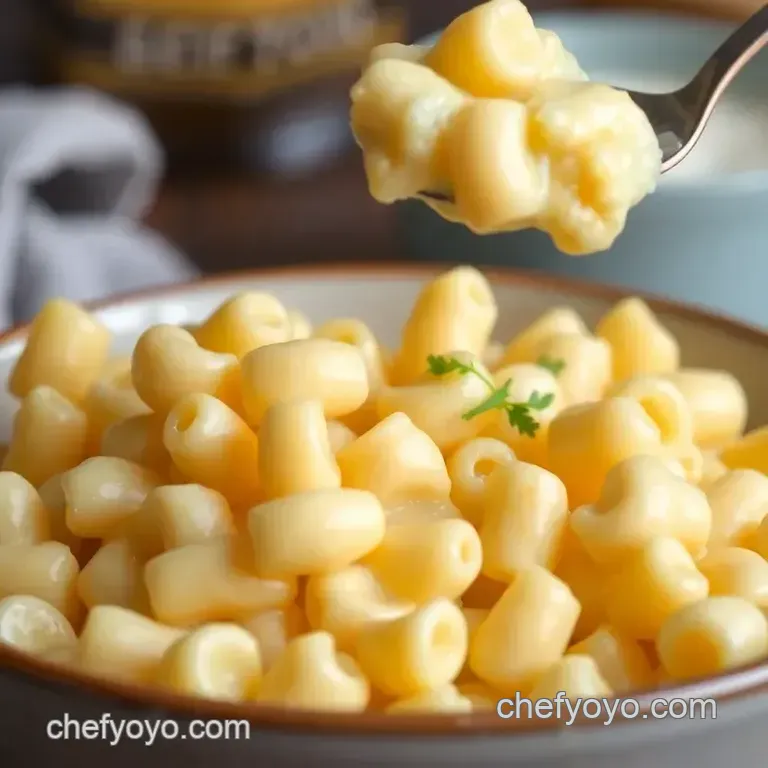 Creamy Mac and Cheese Recipe presentation