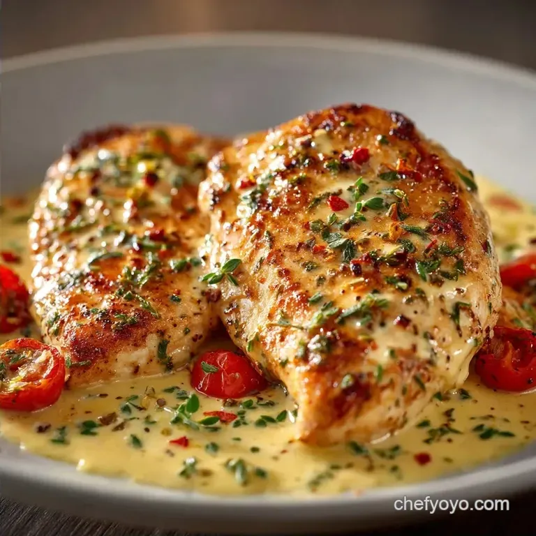 Creamy Oven Baked Chicken: Juicy and Rich