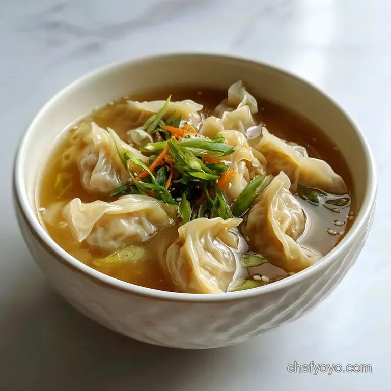 Creamy Potsticker Soup Recipe