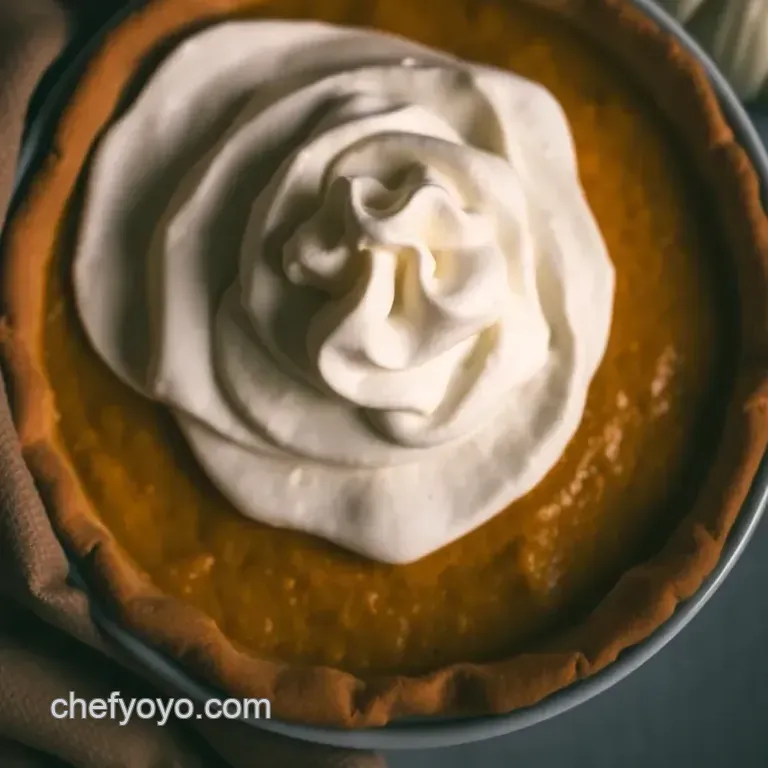 Creamy Pumpkin Pie with Fresh Pumpkin: a Homestyle Fall Favorite presentation