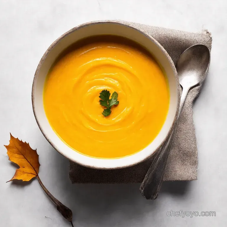 Creamy Roasted Butternut Squash Soup with Toasted Pepitas