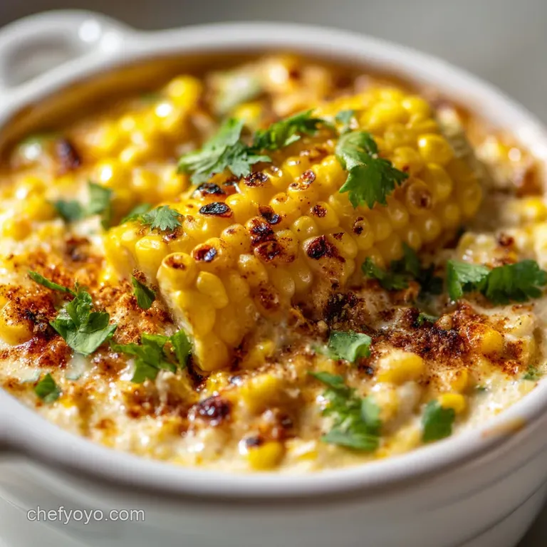 Corn Dip: the Ultimate Creamy Roasted Elote Dip presentation