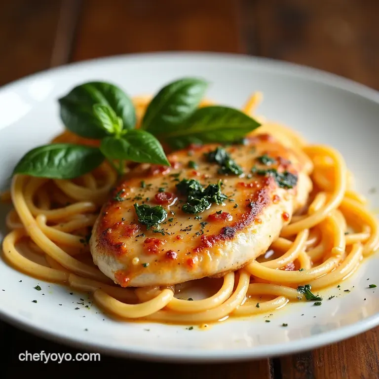 Creamy Tuscan Chicken with SunDried Tomatoes Spinach