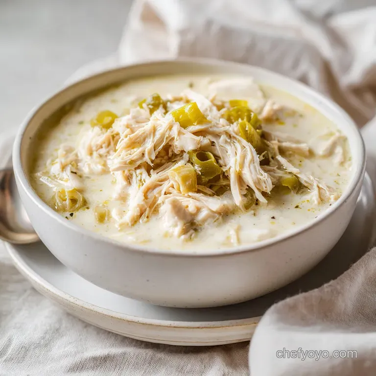 White Chicken Chili: Creamy and Velvety