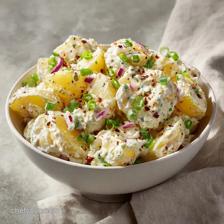 Creamy Potato Salad: Velvety and Tangy