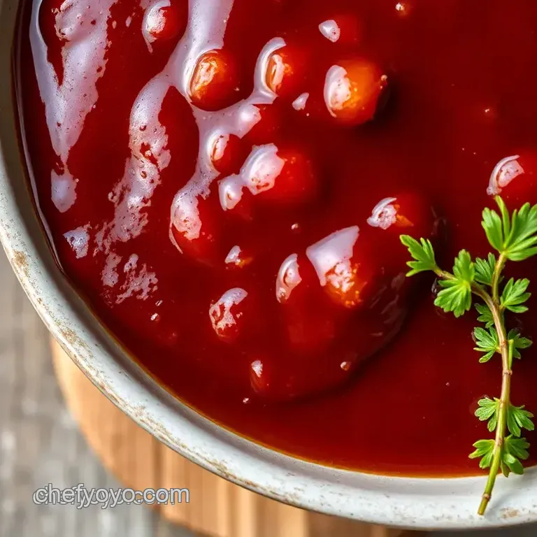 Flavor-Packed Sherry Vinegar Barbecue Sauce presentation