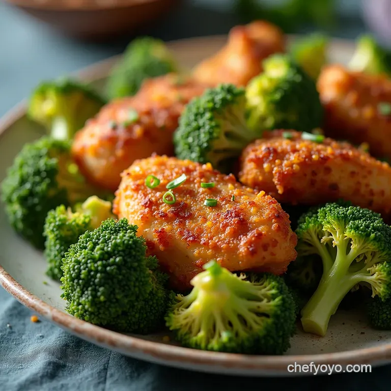 The Crispy Clean Air Fryer Chicken and Broccoli Supper