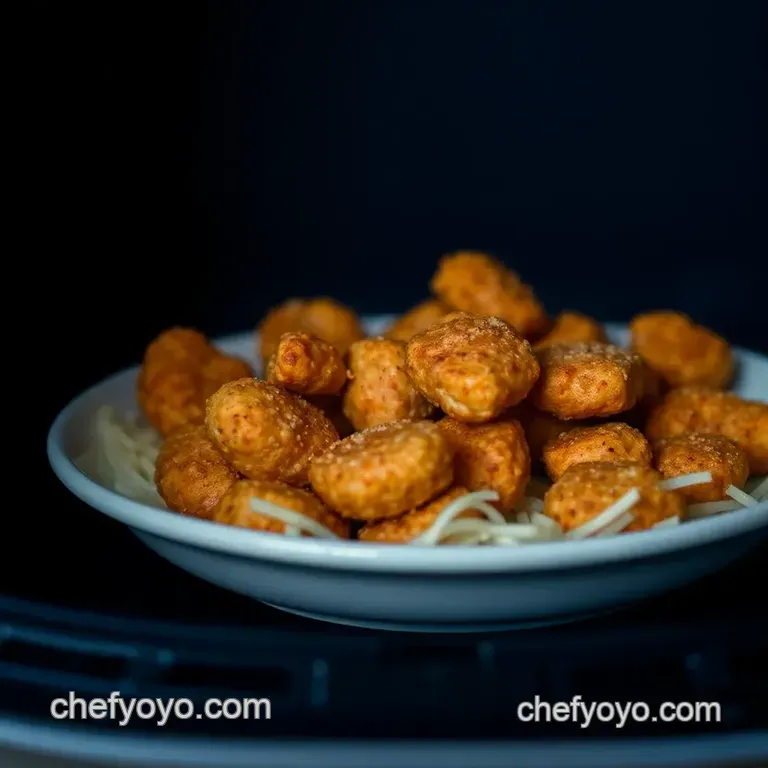 Crispy Air Fryer Tyson Chicken Strips presentation