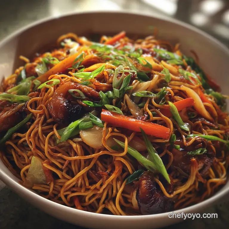 Cantonese Chow Mein: Shattering Crisp Noodles
