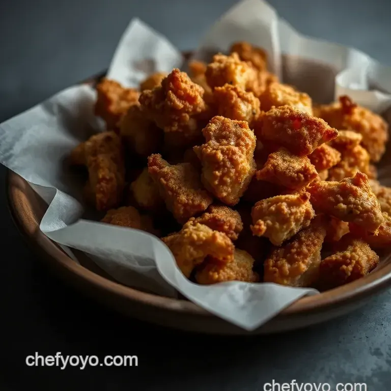Crispy Chicharrón de Cerdo: The Ultimate Pork Cracklings presentation