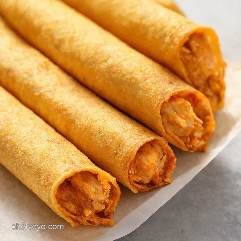 Crispy Chicken Taquitos