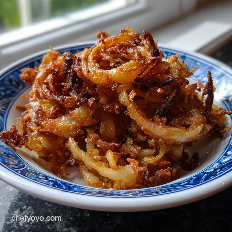Homemade French Fried Onions
