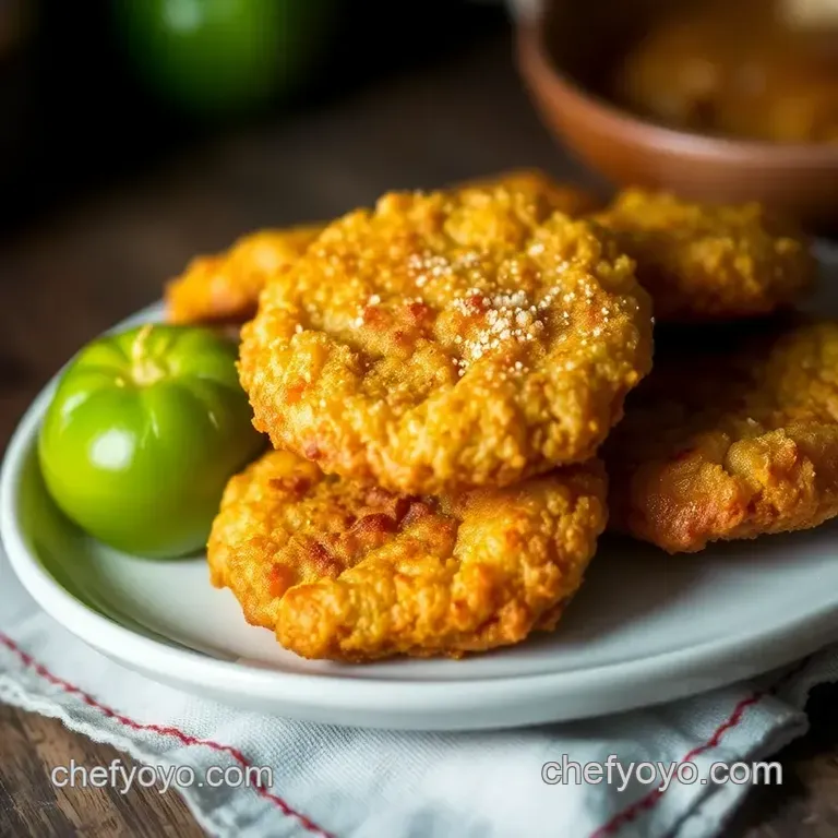 Crispy Fried Green Tomatoes: a Southern Classic presentation