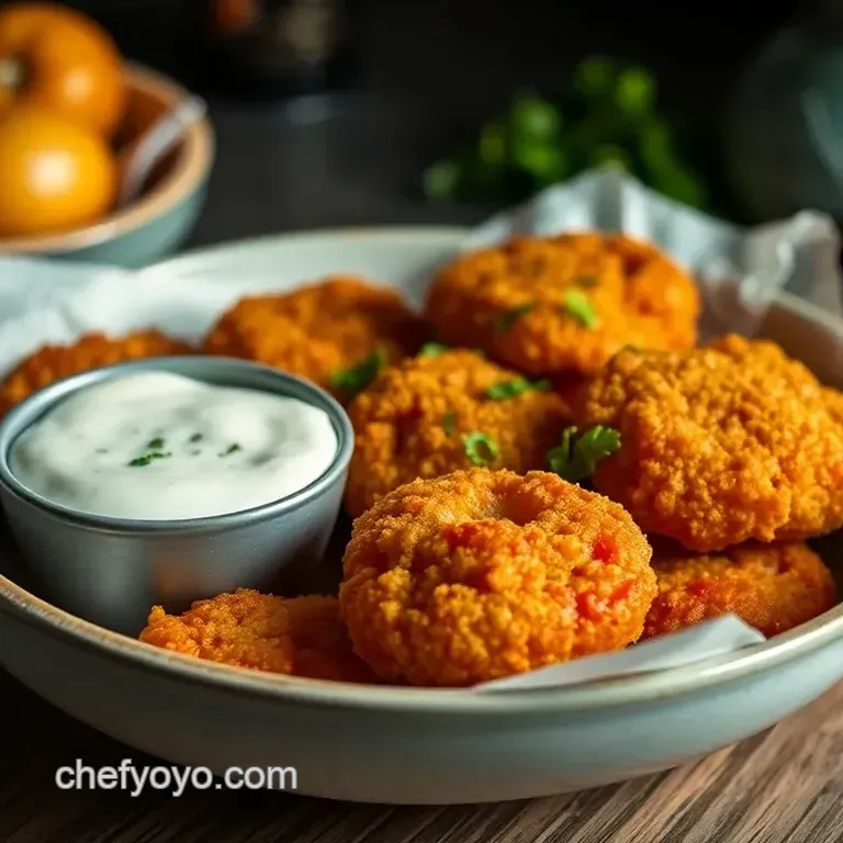 Crispy Fried Tomatoes with Herb Aioli