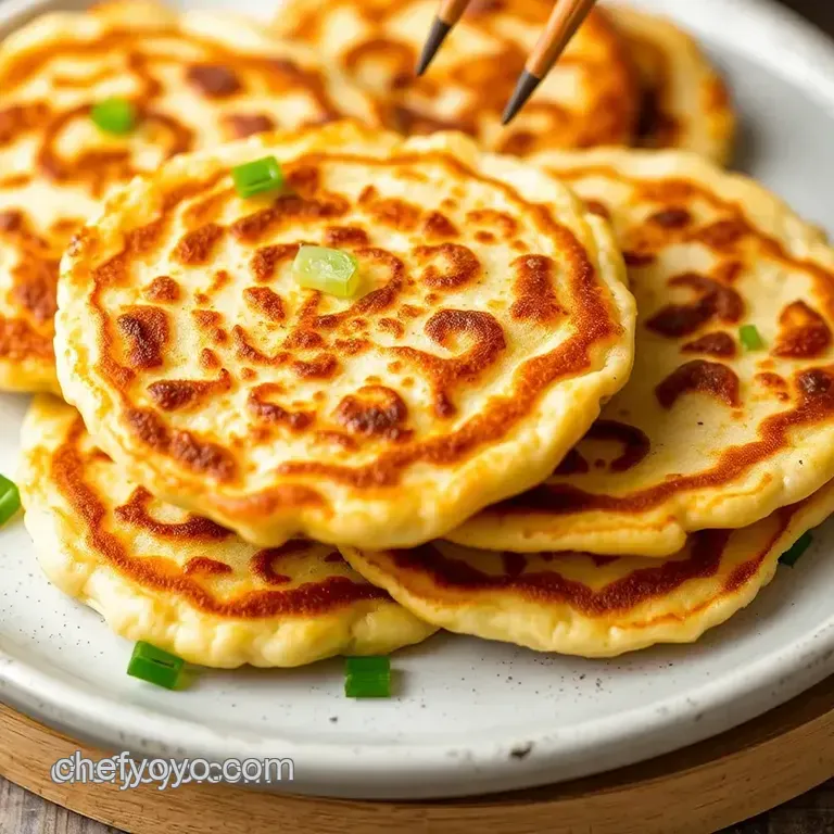 Crispy Scallion Pancakes Inspired by Trader Joe' s presentation