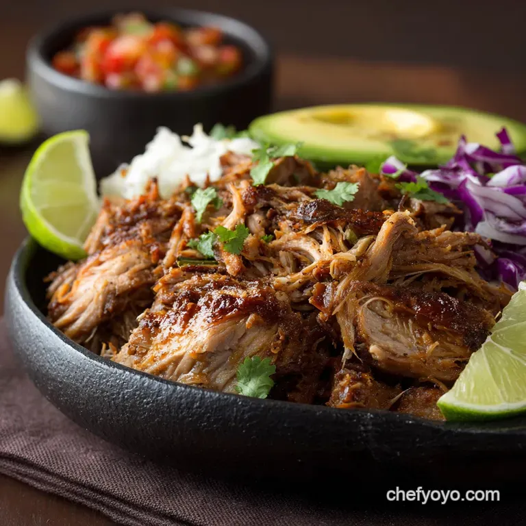 Slow Cooker Pork Carnitas: the Secret to Crispy Authentic Pulled Pork presentation