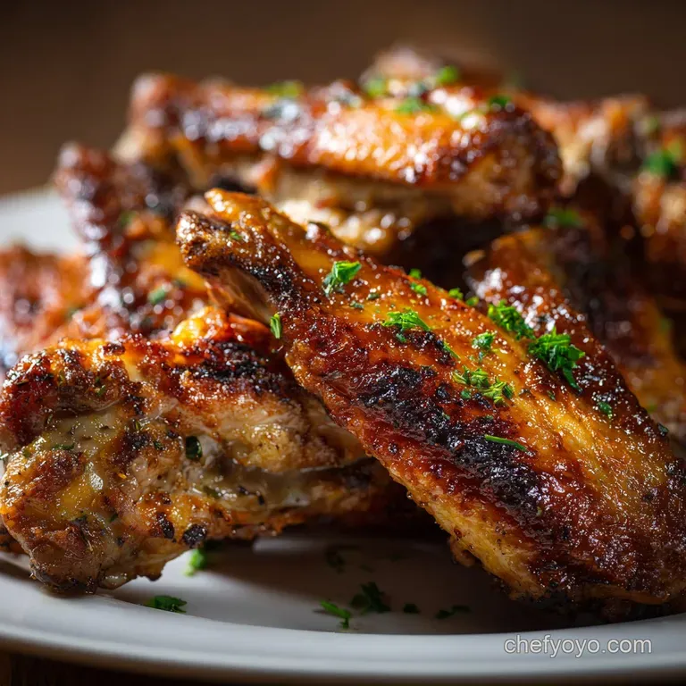 Baked Turkey Wings: Slow-Roasted for Melting Tenderness and Crispy Skin presentation