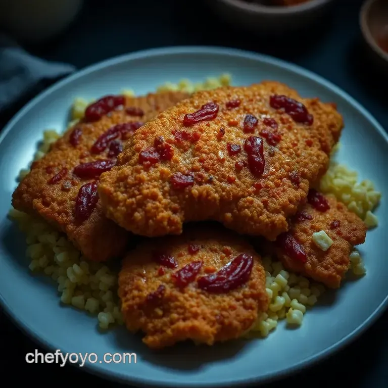 Crispy Southern Fried Catfish Fillets presentation