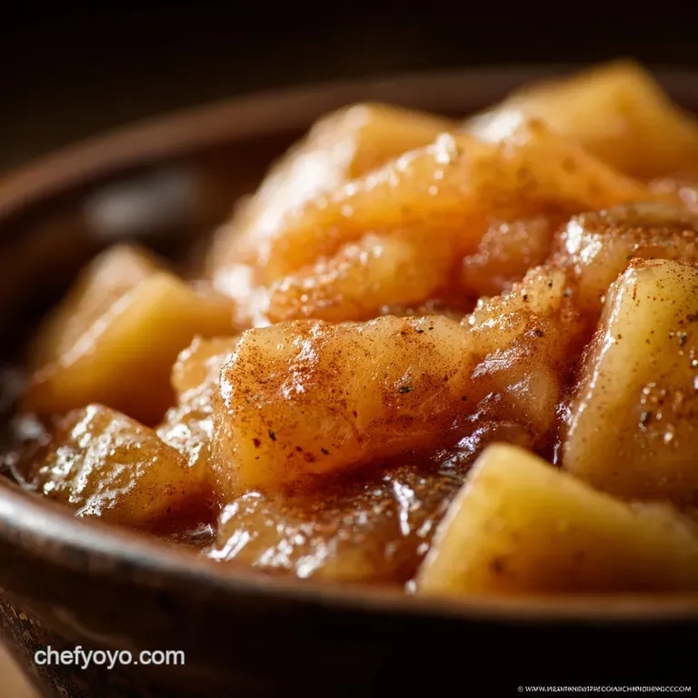 Crockpot Applesauce: Rustic Slow-Cooked Comfort (No Sugar Option) presentation