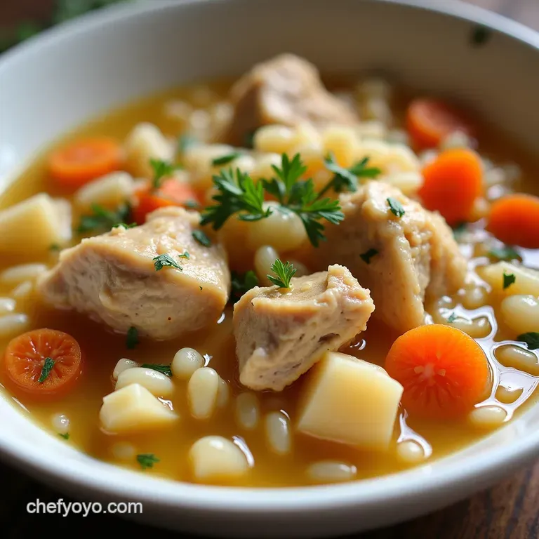 The Ultimate Slow Cooker SetandForget Chicken Rice Soup
