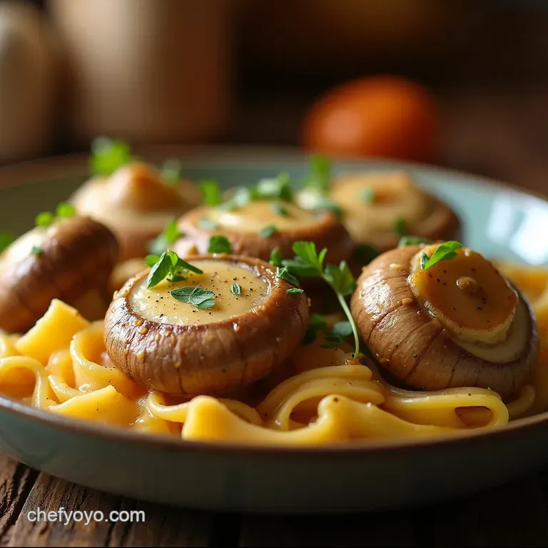 Slowcooker Sensation Buttersoaked Garlic Parmesan Mushrooms presentation