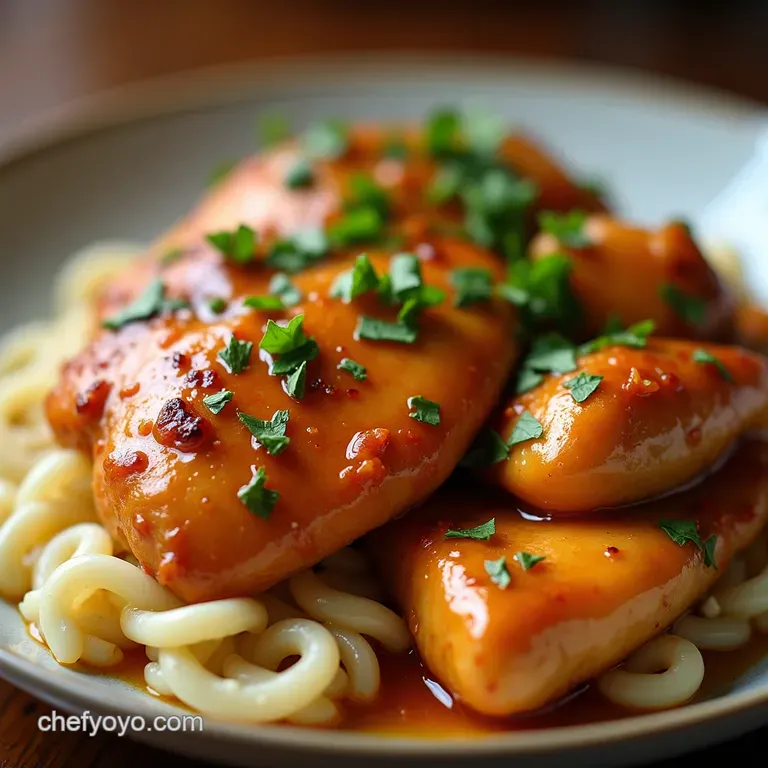 SetItandForgetIt Sweet Sticky Honey Garlic Chicken