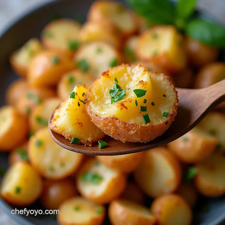 Slow Cooker Gold CrispyEdged Creamy Crockpot Parmesan Roasted Potatoes