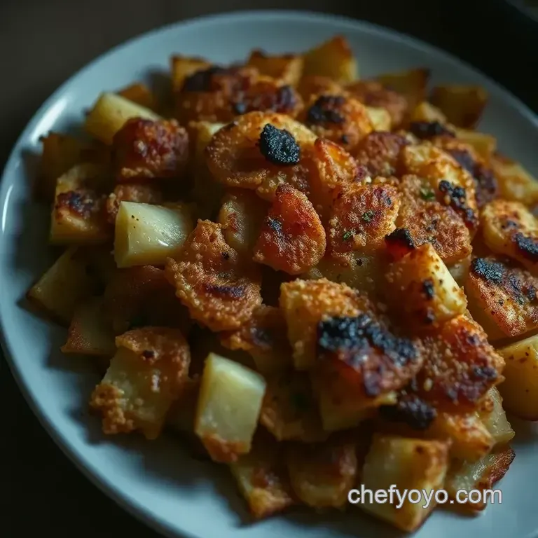 Crunchy Hash Browns: Perfectly Golden & Irresistibly Crisp presentation