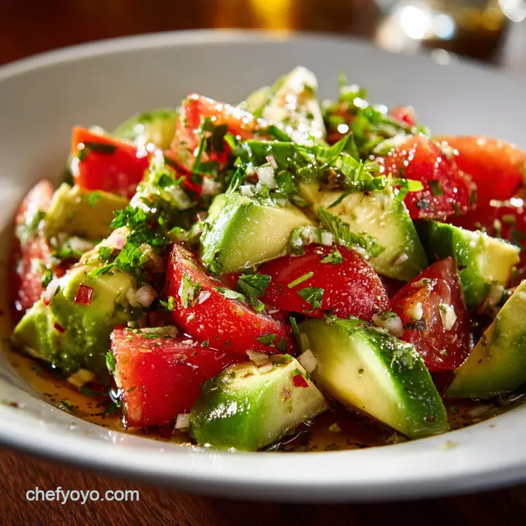 Cucumber Tomato Avocado Salad: the 15-Minute Summer Breeze Recipe presentation
