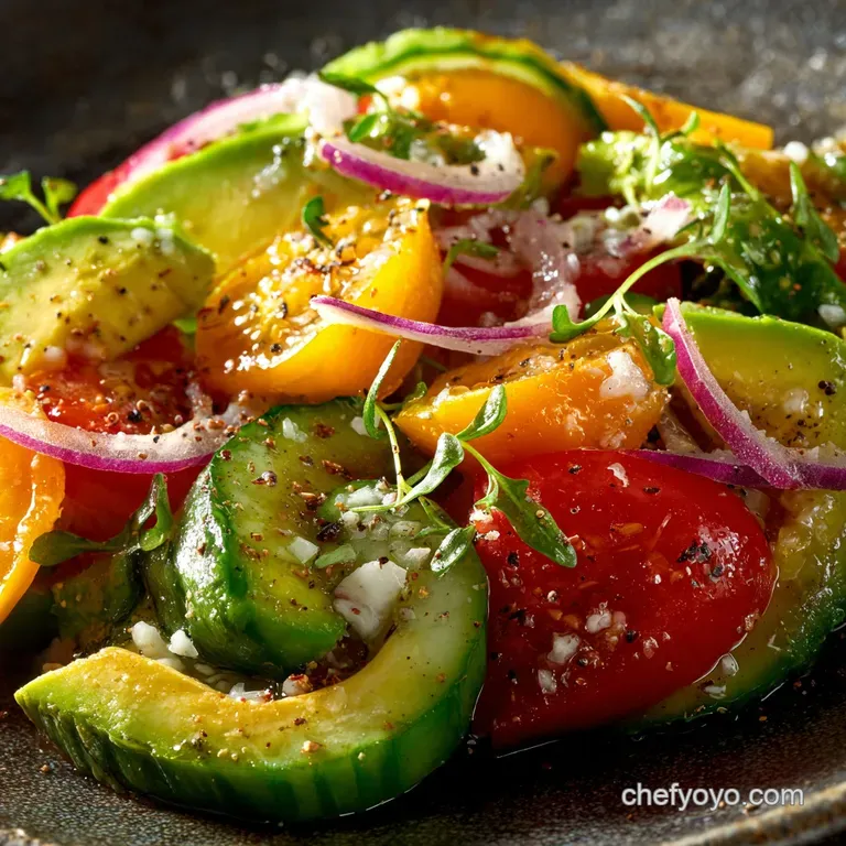 Cucumber Tomato Avocado Salad: The 15-Minute Summer Breeze Recipe