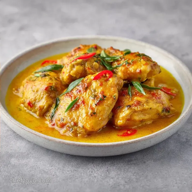 Curry Braised Chicken Thighs: Coconut and Creamy
