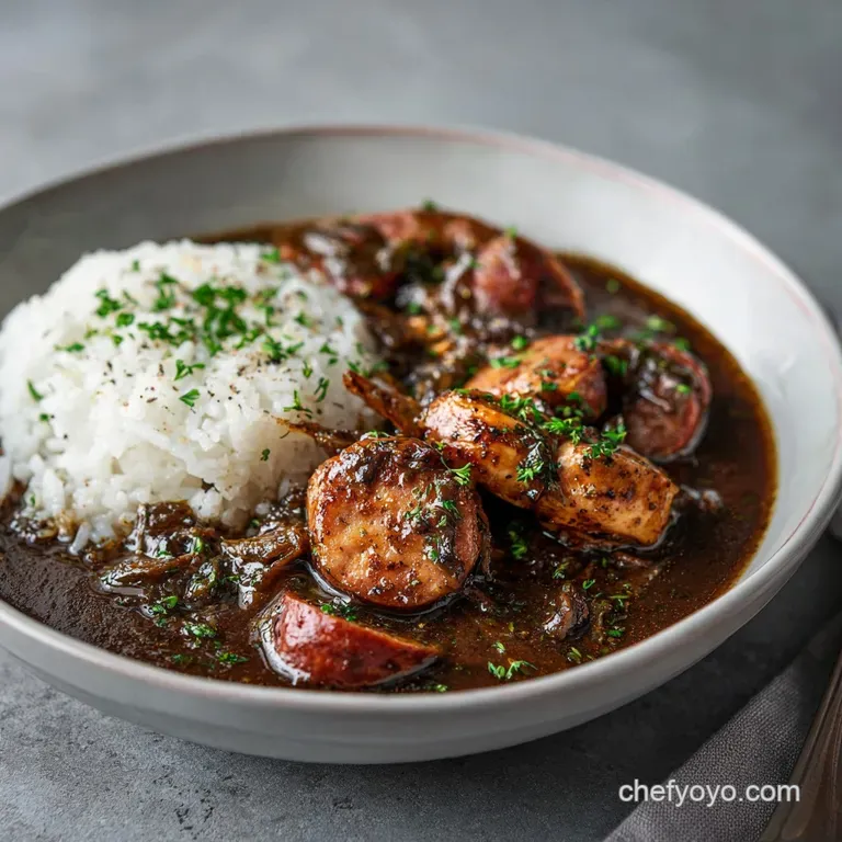 Gumbo: Deep South Chicken and Sausage Classic
