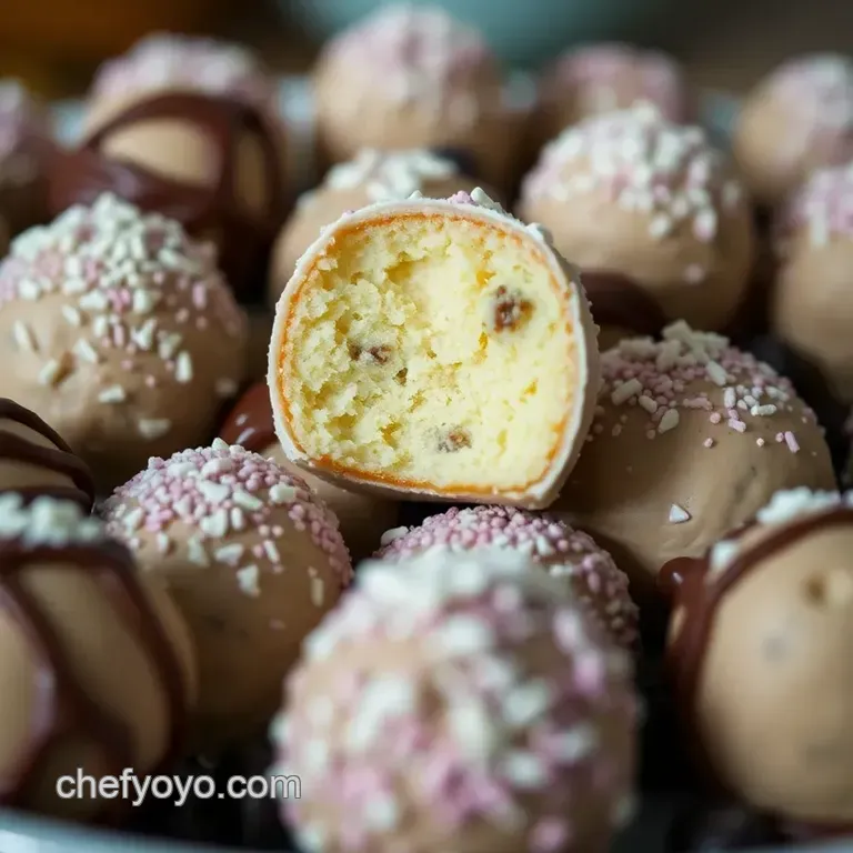 Decadent Cake Balls: a Deliciously Simple Treat presentation