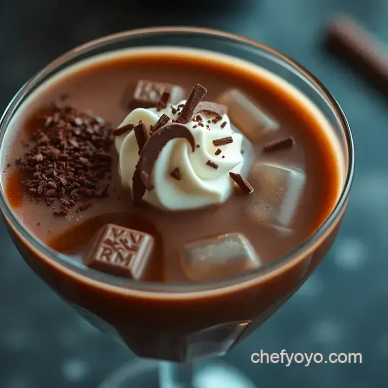 Decadent Chocolate Martini: A Sweet Sip of Bliss