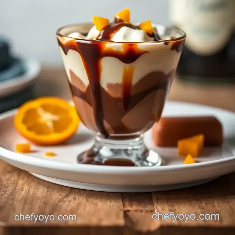 Decadent Tootsie Roll Shot presentation
