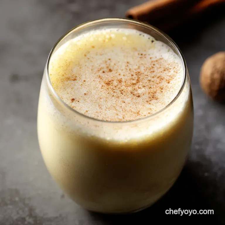 Deck the Halls with Homemade Eggnog A Classic Recipe presentation
