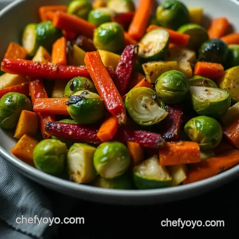 Deliciously Daring: How to Make the Perfect Oil-Free Roasted Veggie Medley presentation