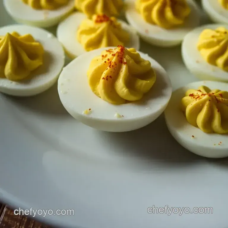 Deviled Eggs: a Classic Recipe with a Twist presentation