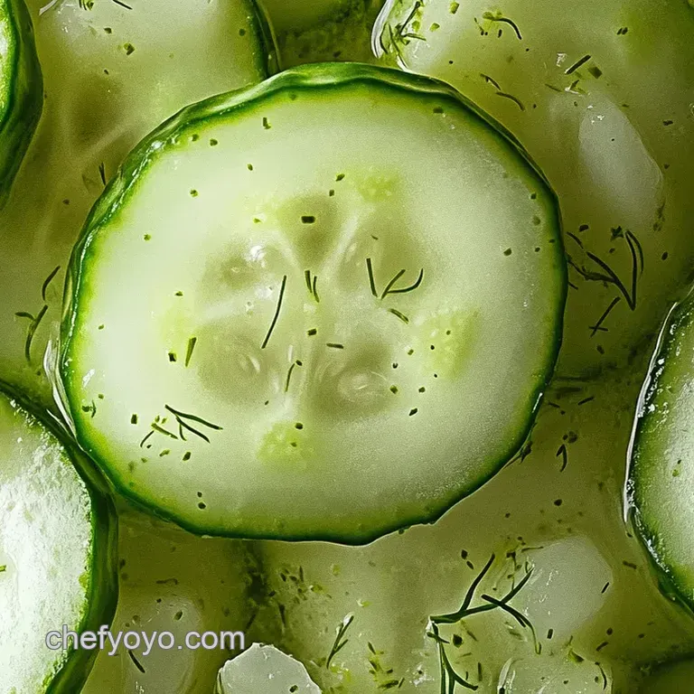 Dill-icious Creamy Cucumber Salad