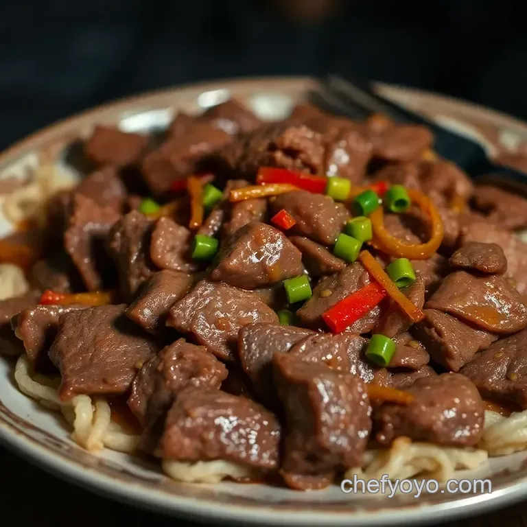 Easy Beef Chop Suey