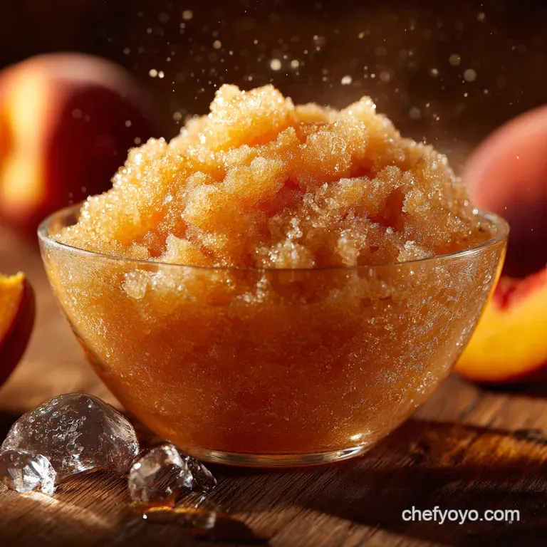 Bourbon Peach Slush The Sophisticated Brown Sugar Frozen Drink