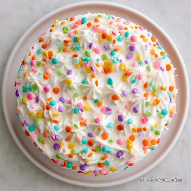 Easy Boxed Mix Dot Cake: Soft Vanilla Sponge