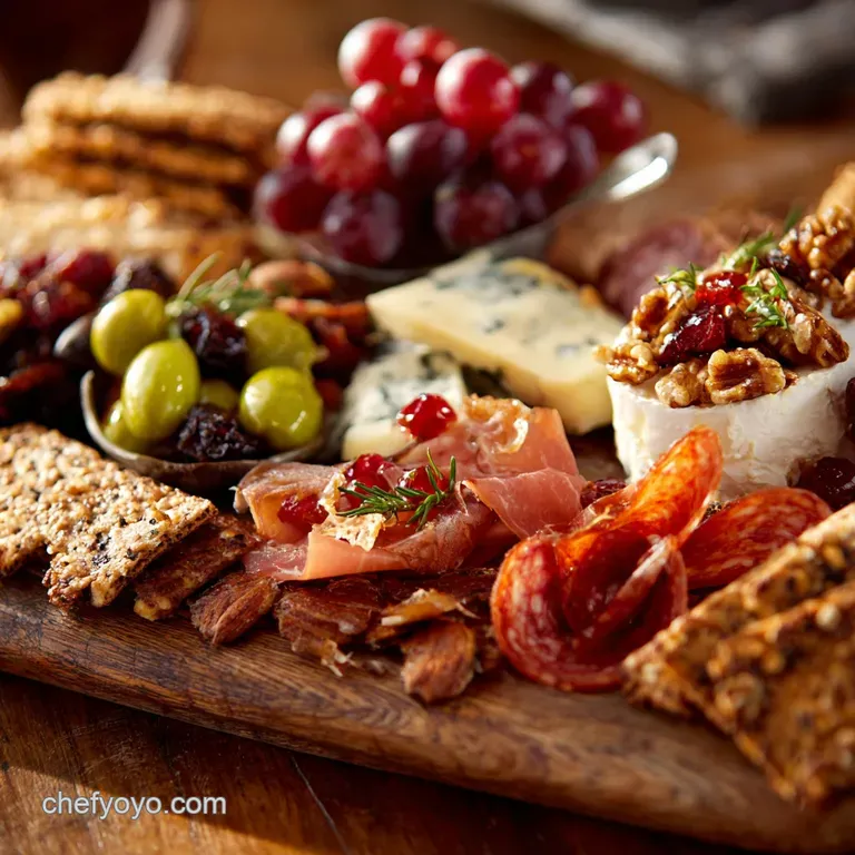 Charcuterie and Cheese Board: the Chefs Guide to Mastering the Grand Tour presentation