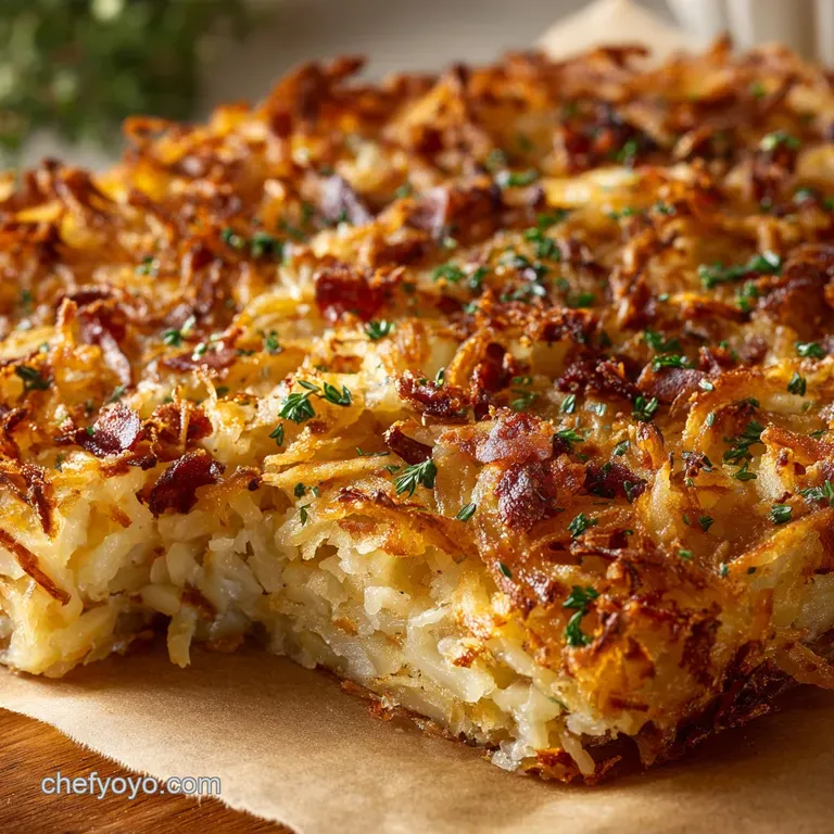 Hashbrown Casserole: The Ultimate Crispy Bake
