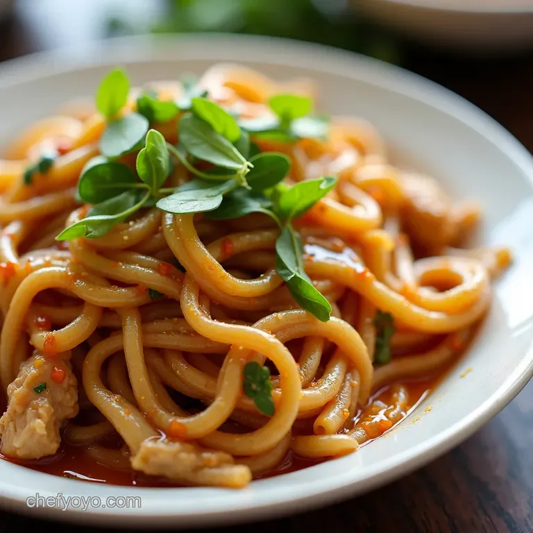 Easy Chicken Lo Mein Takeout Fakeaway in 30 Minutes