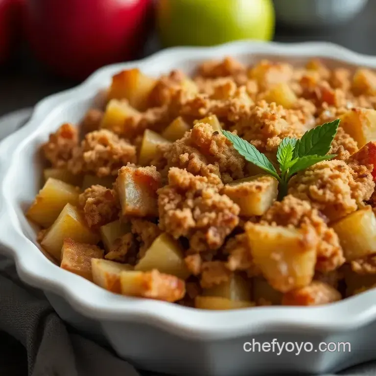 Easy Classic Apple Crisp &ndash; a Warm & Cozy Autumn Treat presentation