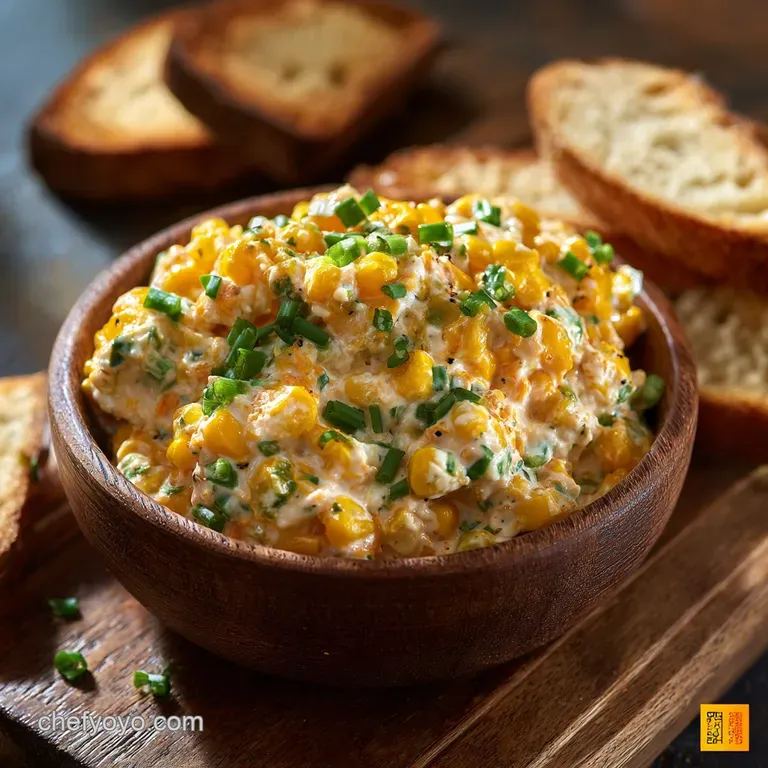 Crack Corn Dip: the Creamy Cold or Crock Pot Appetizer presentation